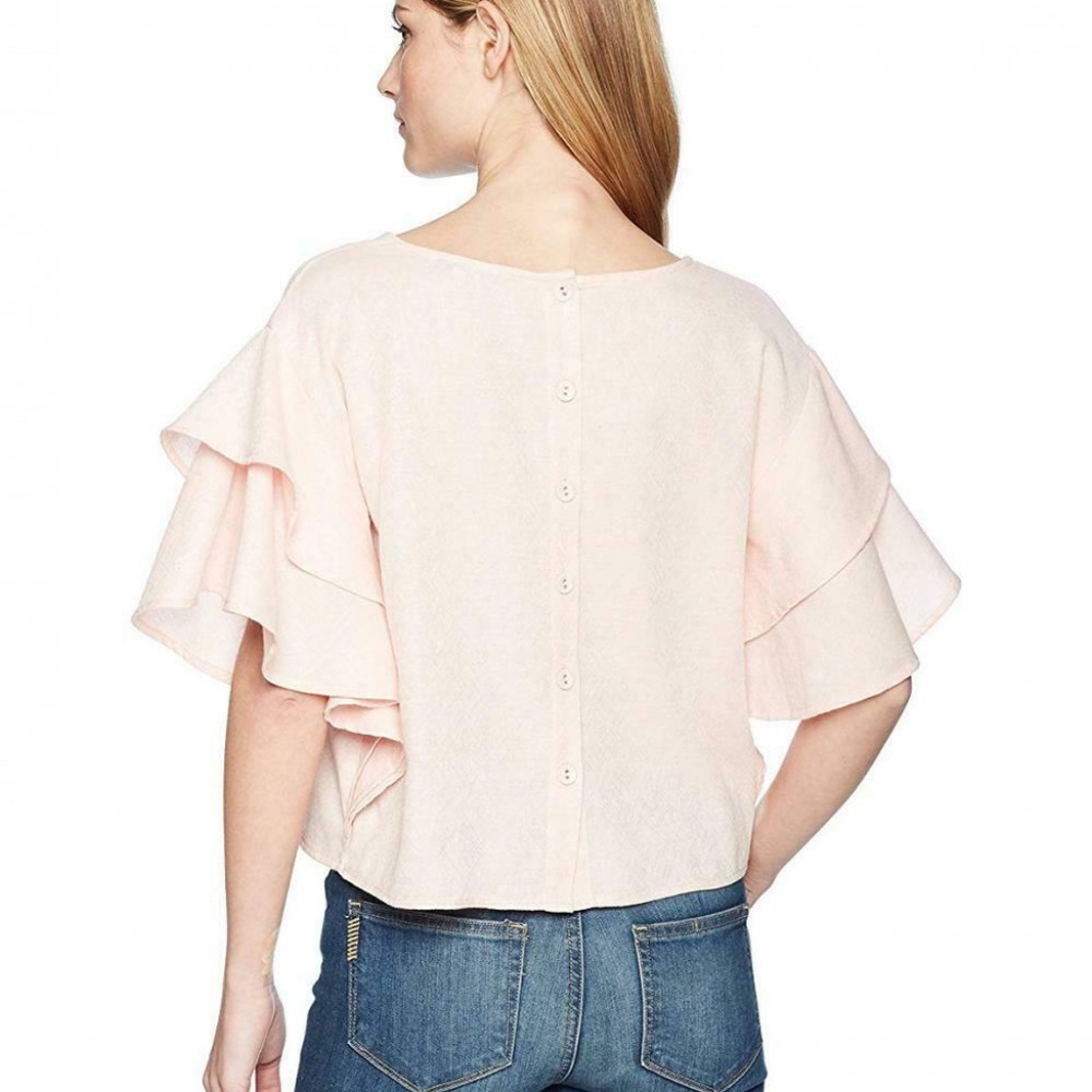 Moon River Ruffle Top - Picture 2 of 4